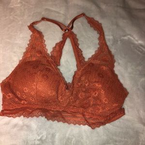 Burnt orange Victoria’s Secret bralette